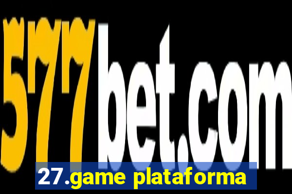 27.game plataforma